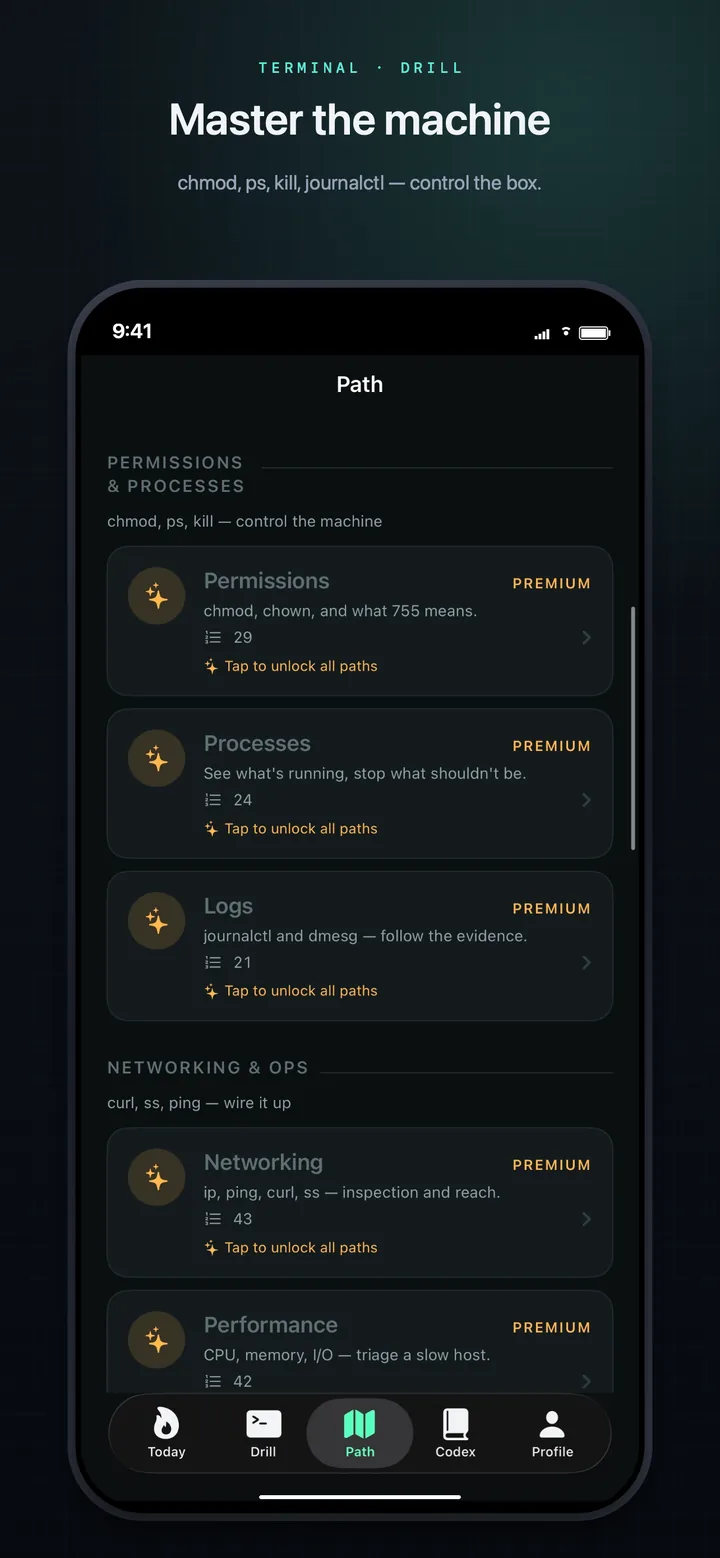 Path — Permissions, Networking and Ops